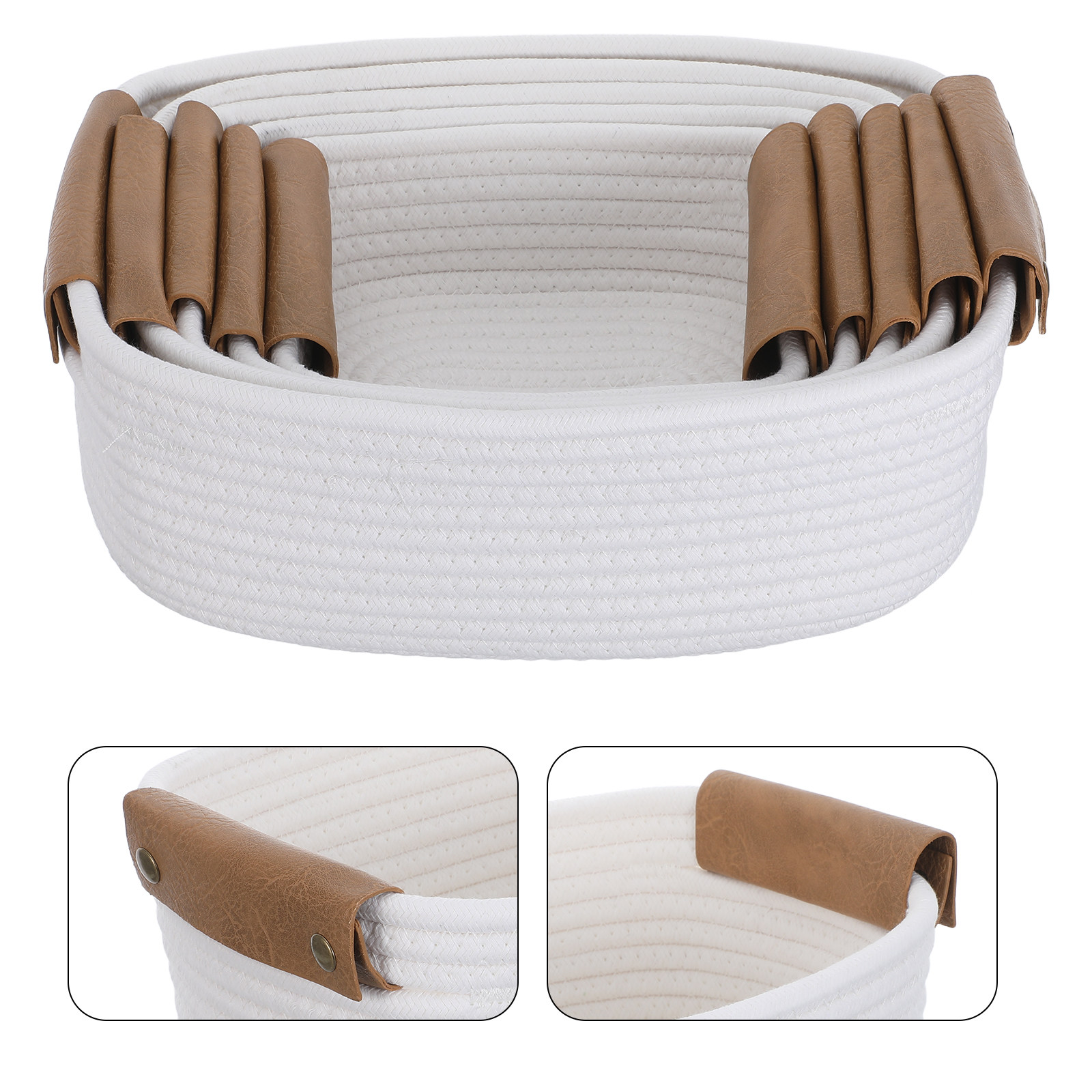 Baby Nursery Shelf - 5-częściowy zestaw koszy do przechowywania w