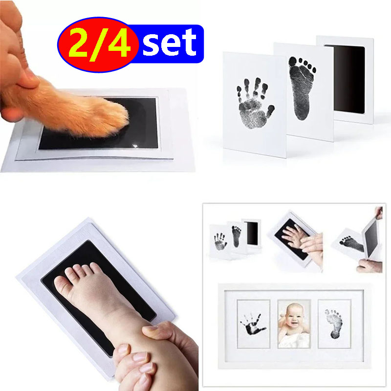 Footprint Ink Kit - Opieka nad dzieckiem nietoksyczny odcisk dłoni