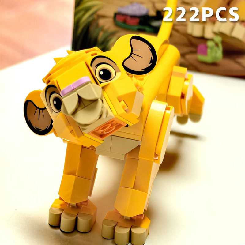 Lego Set Technic - 2026 Nowość DIY Kreskówkowy Lew Klocki