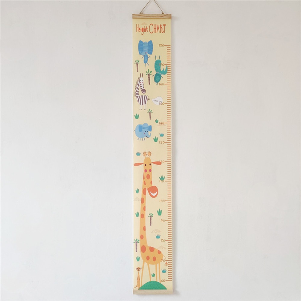 Growth Chart Ruler - Dekoracyjna drewniana miarka wzrostu dziecka do