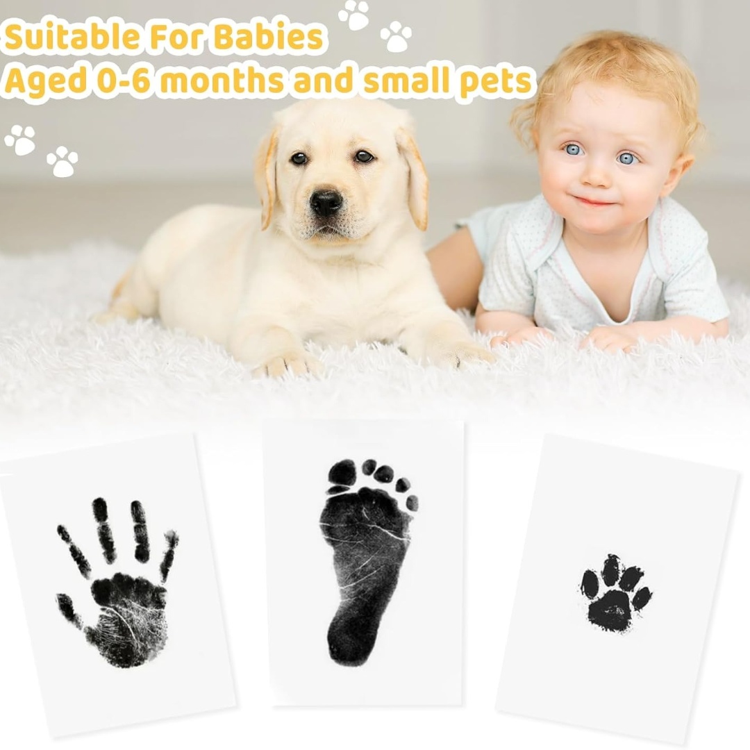 Footprint Ink Kit - Zestaw do odcisków dłoni i stóp