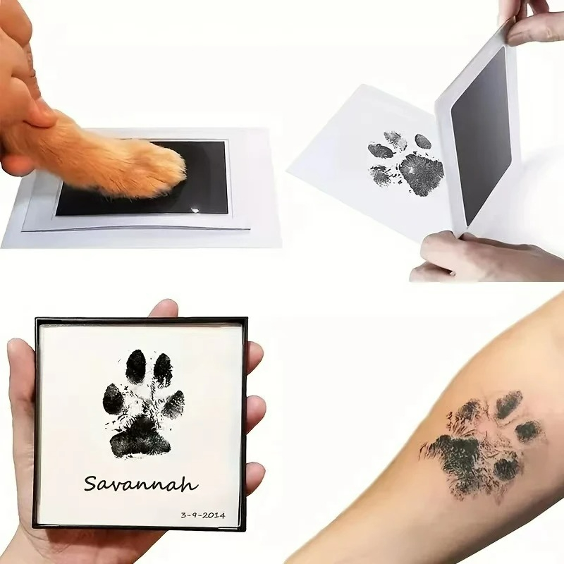 Footprint Ink Kit - 1/2 Zestaw Bezpiecznych, Nietoksycznych, Bezdotykowych Podkładek