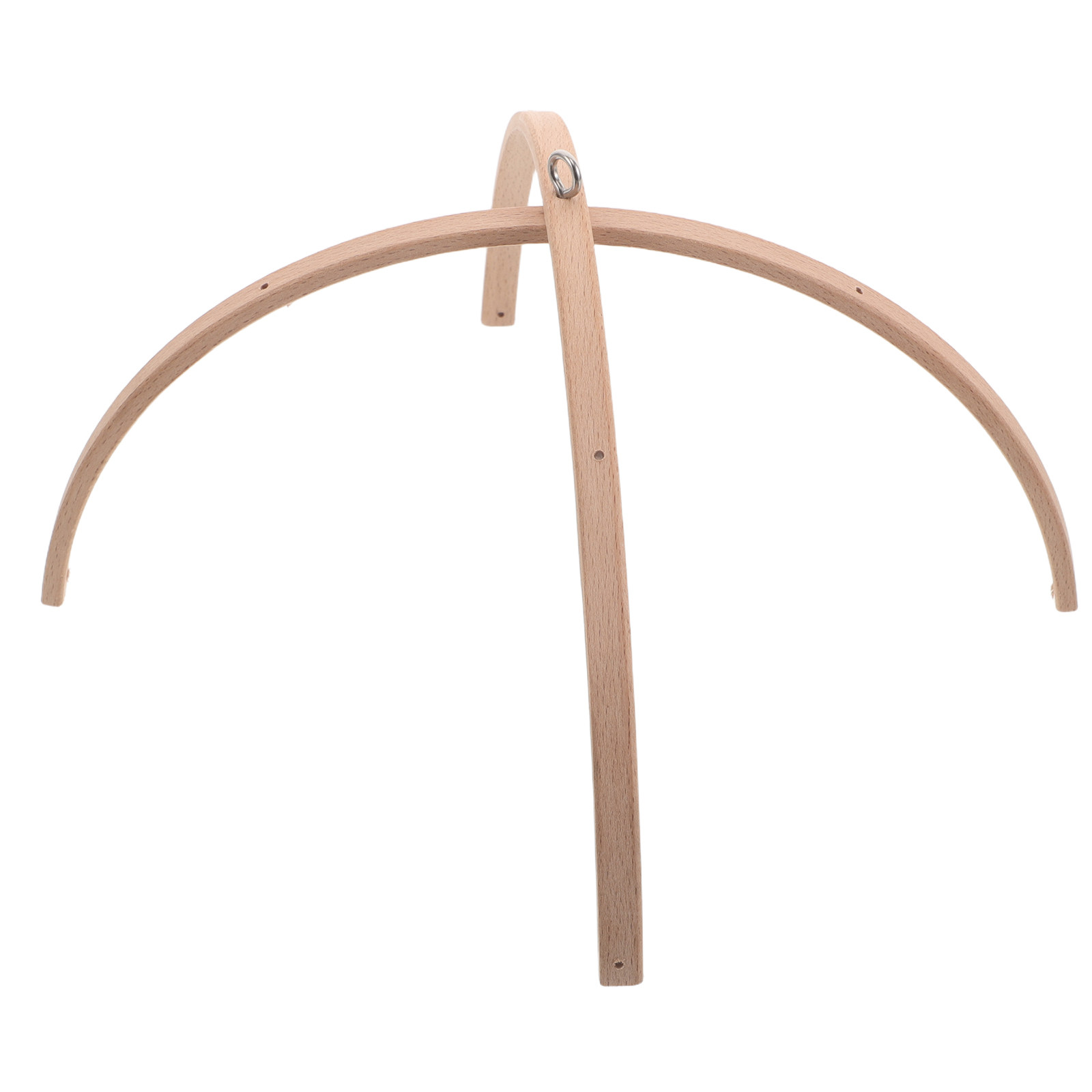 Baby Nursery Hangers - Bambusowa drewniana ramka na mobilę, wieszak
