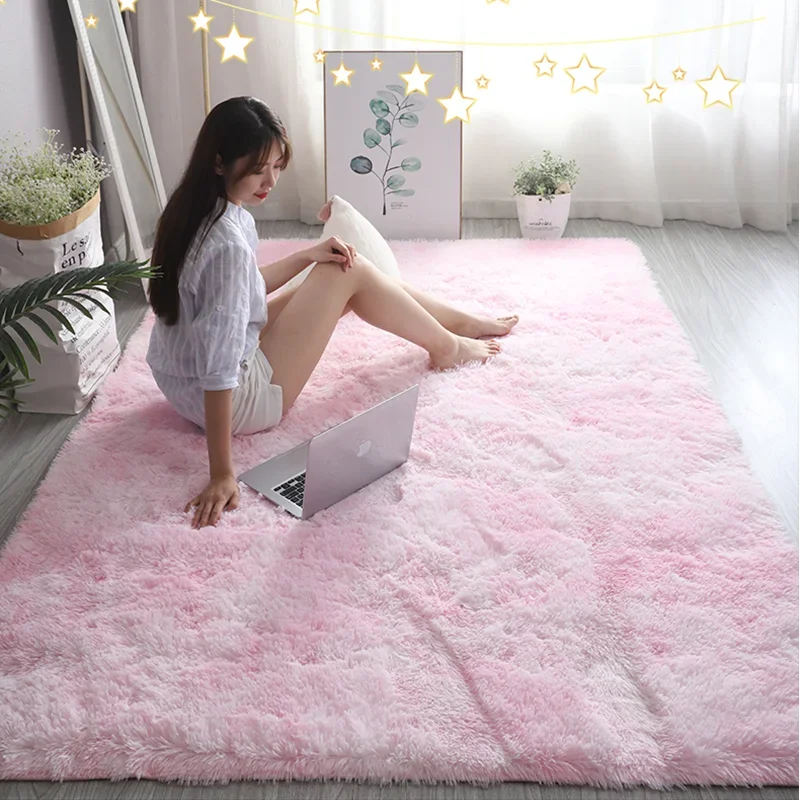 Baby Nursery Rug - Różowy dywan dla dzieci do dekoracji