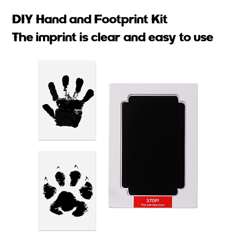 Footprint Ink Kit - Nietoksyczny Zestaw do Odcisków Rączek i