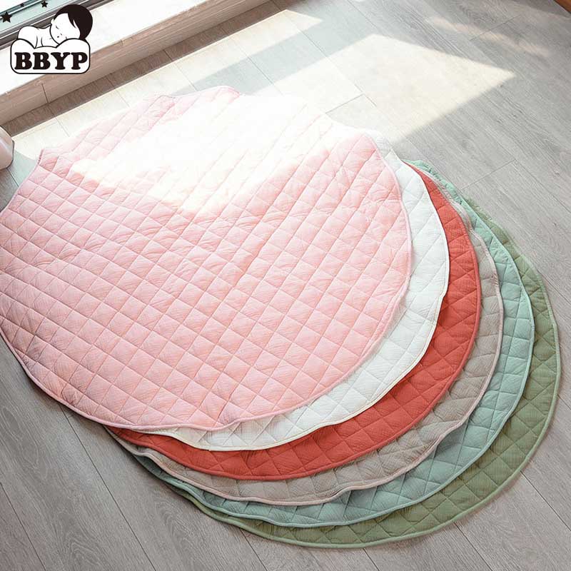 Baby Nursery Rug - 115cm Mata do zabawy Kratka Mata