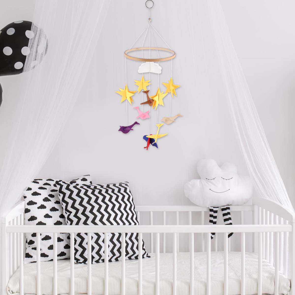 1 szt. Dekoracja do łóżeczka d – Baby Nursery Decor Boy recenzja i cena