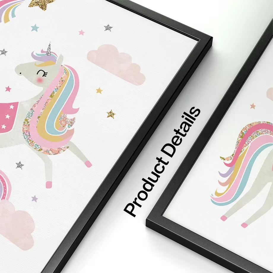Różowy Jednorożec Królik Tęcza – Baby Nursery Mirror recenzja i cena