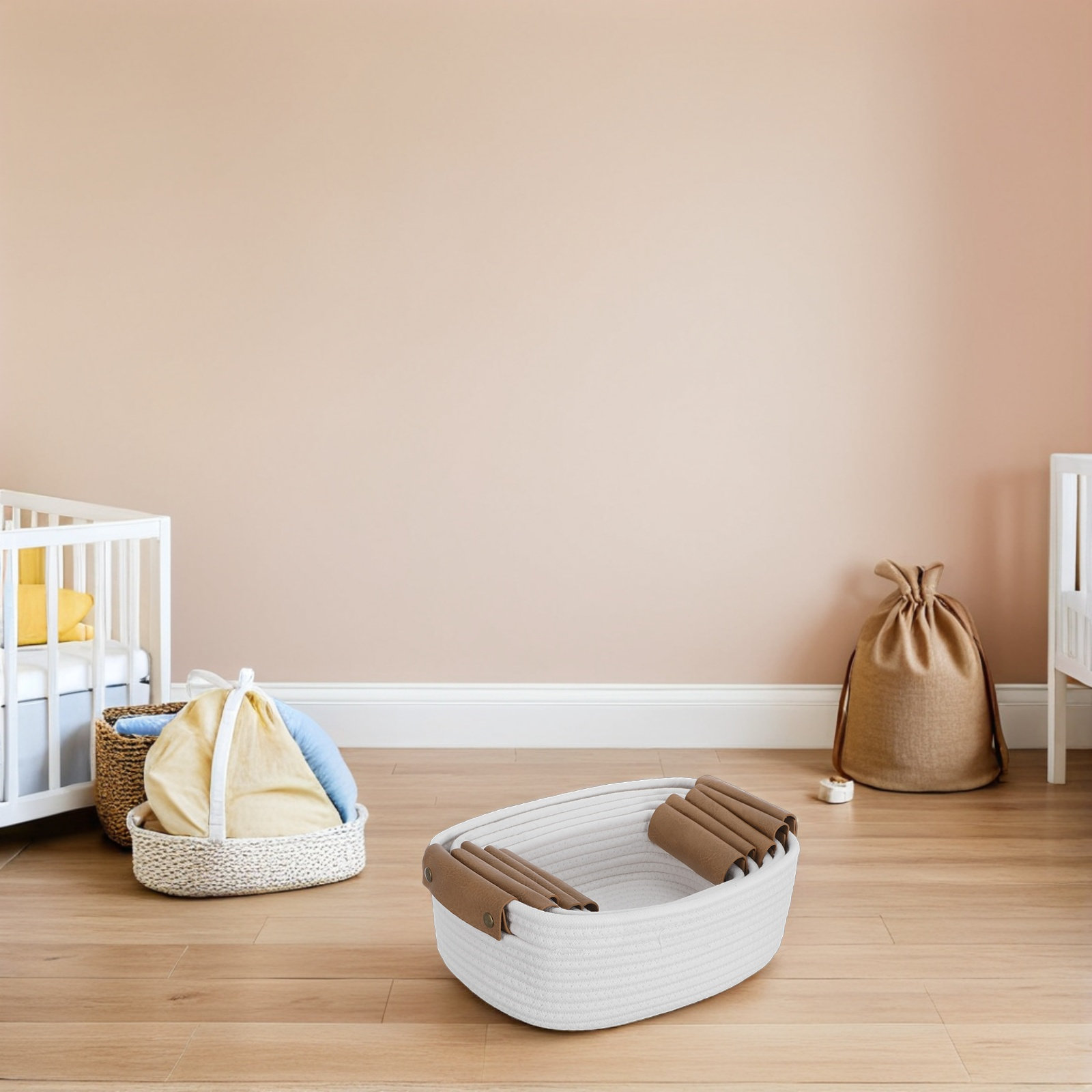 5-częściowy zestaw koszy do pr – Baby Nursery Shelf recenzja i cena