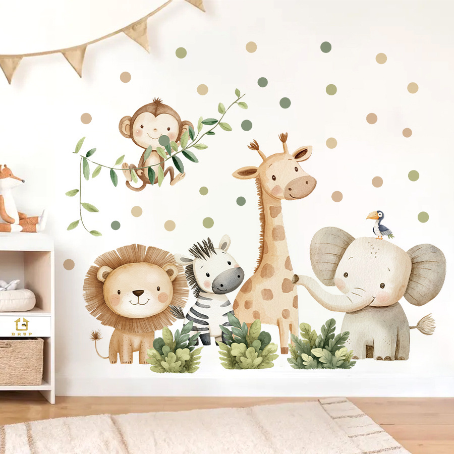 Naklejki ścienne Boho Las Zwie – Baby Nursery Decor Boy recenzja i cena