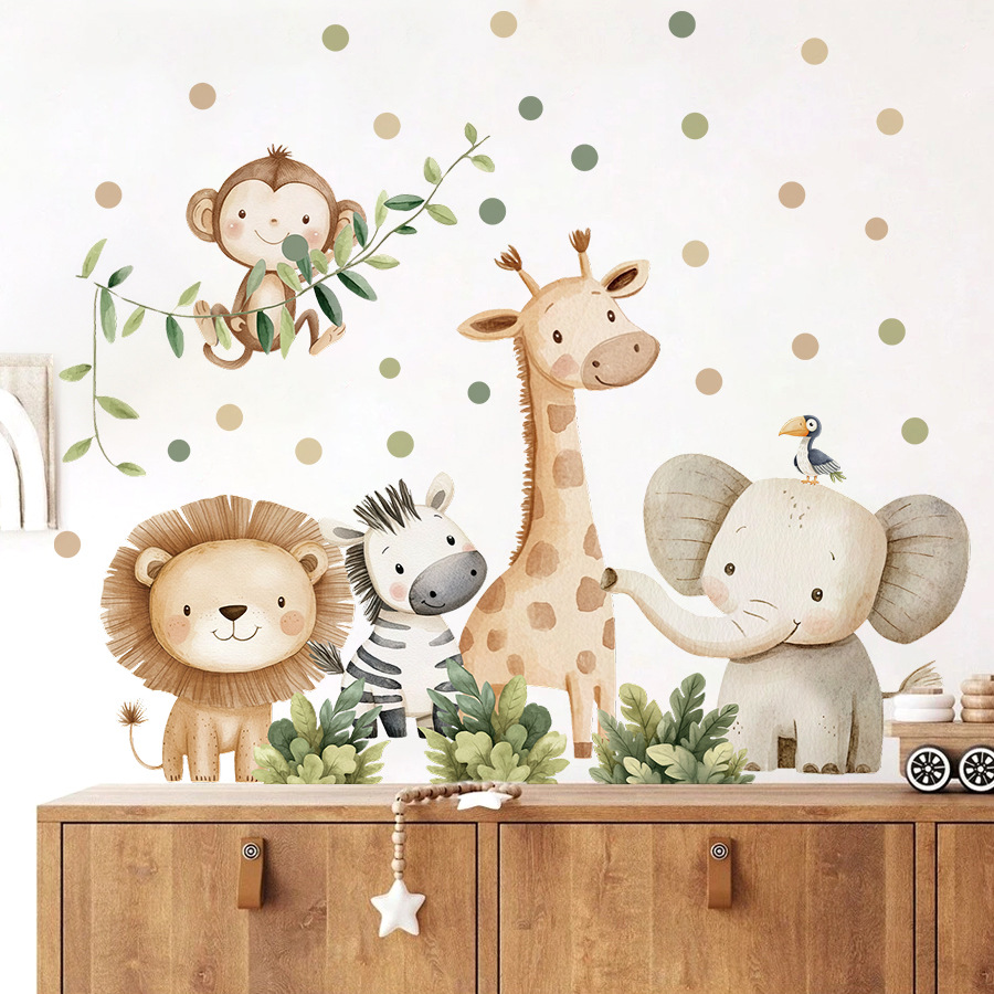 Naklejki ścienne Boho Las Zwie – Baby Nursery Decor Boy recenzja i cena
