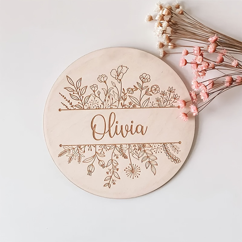 Spersonalizowana tabliczka z g – Baby Nursery Sign recenzja i cena