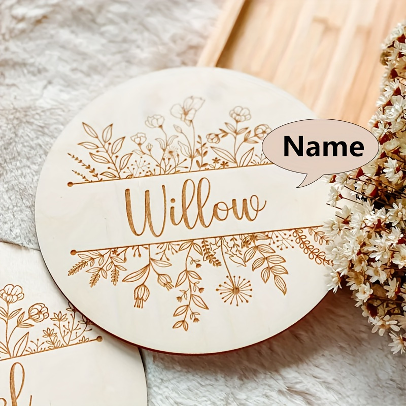 Spersonalizowana tabliczka z g – Baby Nursery Sign recenzja i cena