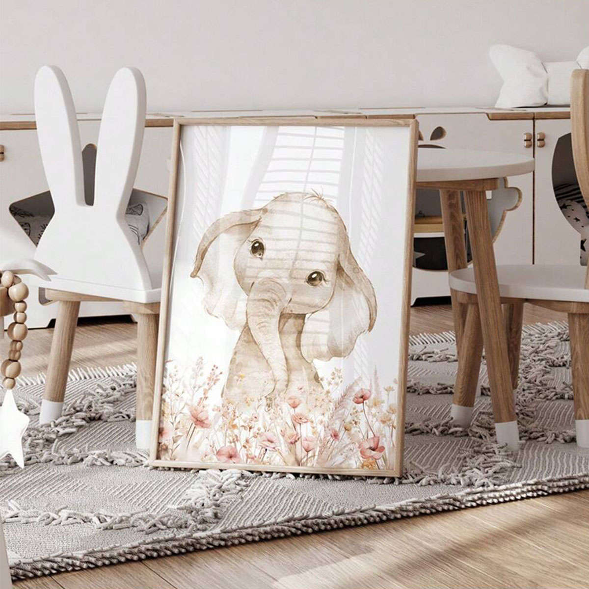 Personalizowany zestaw dekorac – Baby Nursery Art recenzja i cena