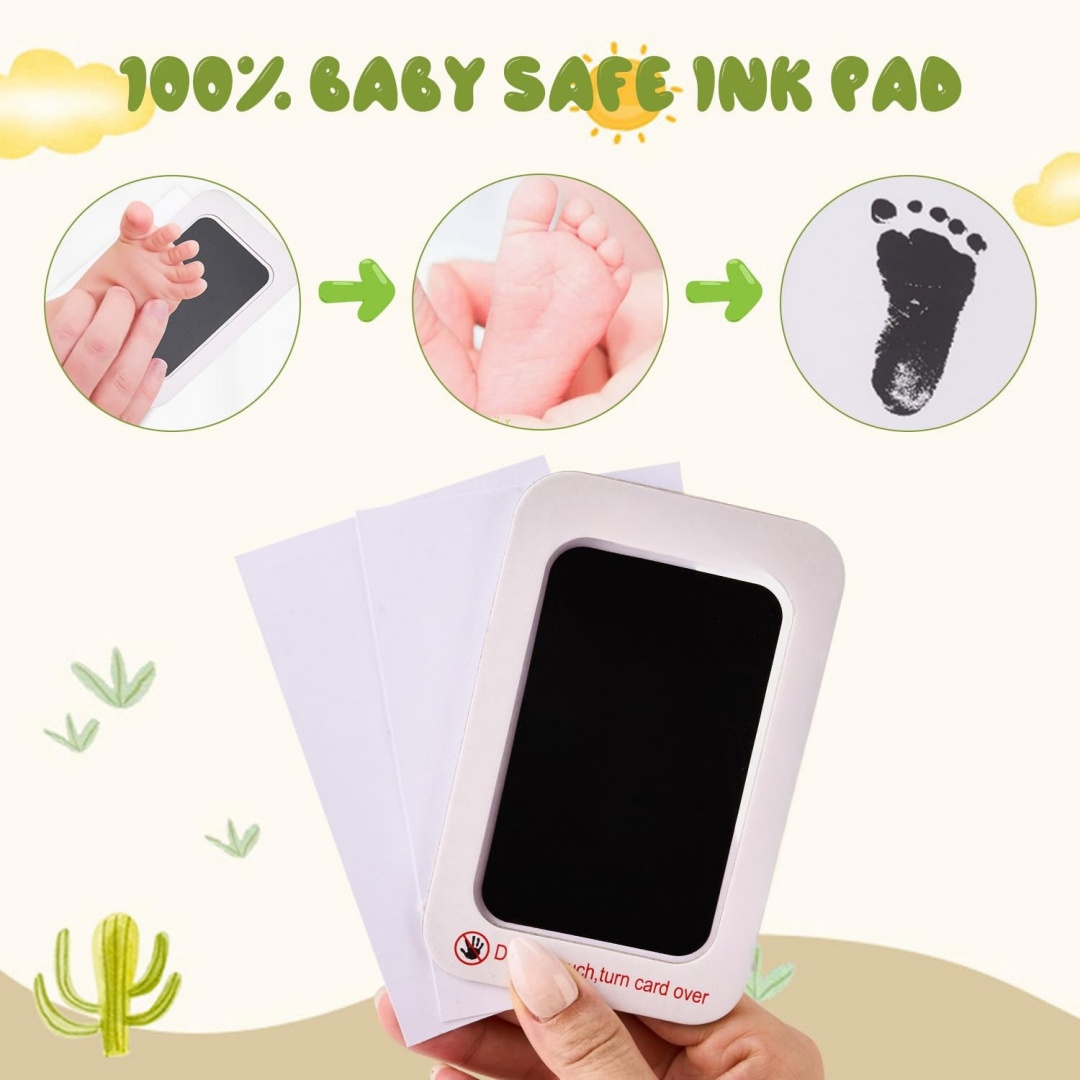 Zestaw do odcisków dłoni i stó – Footprint Ink Kit recenzja i cena
