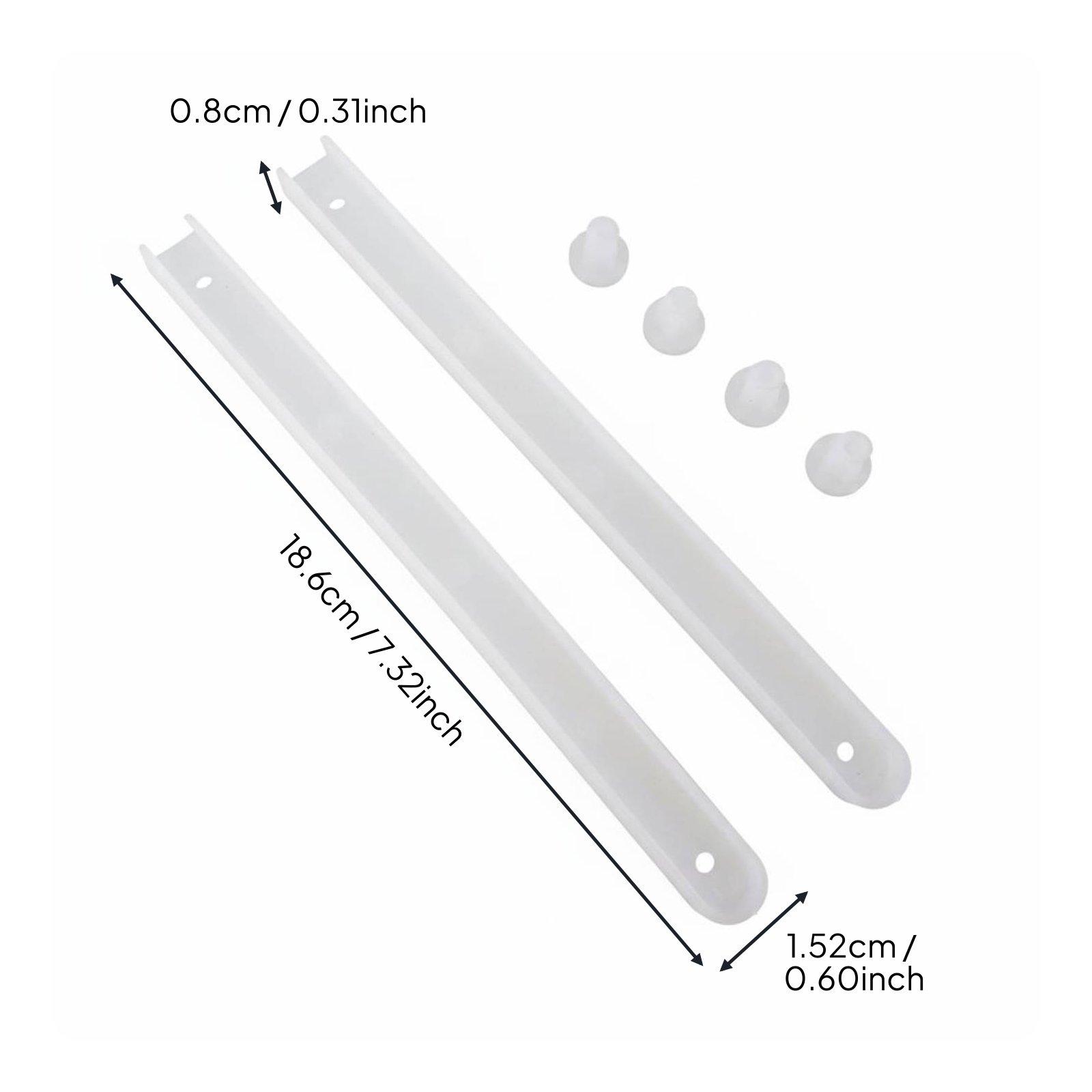 Szyny do szuflad białe 19x15mm – Drawer Dresser White recenzja i cena