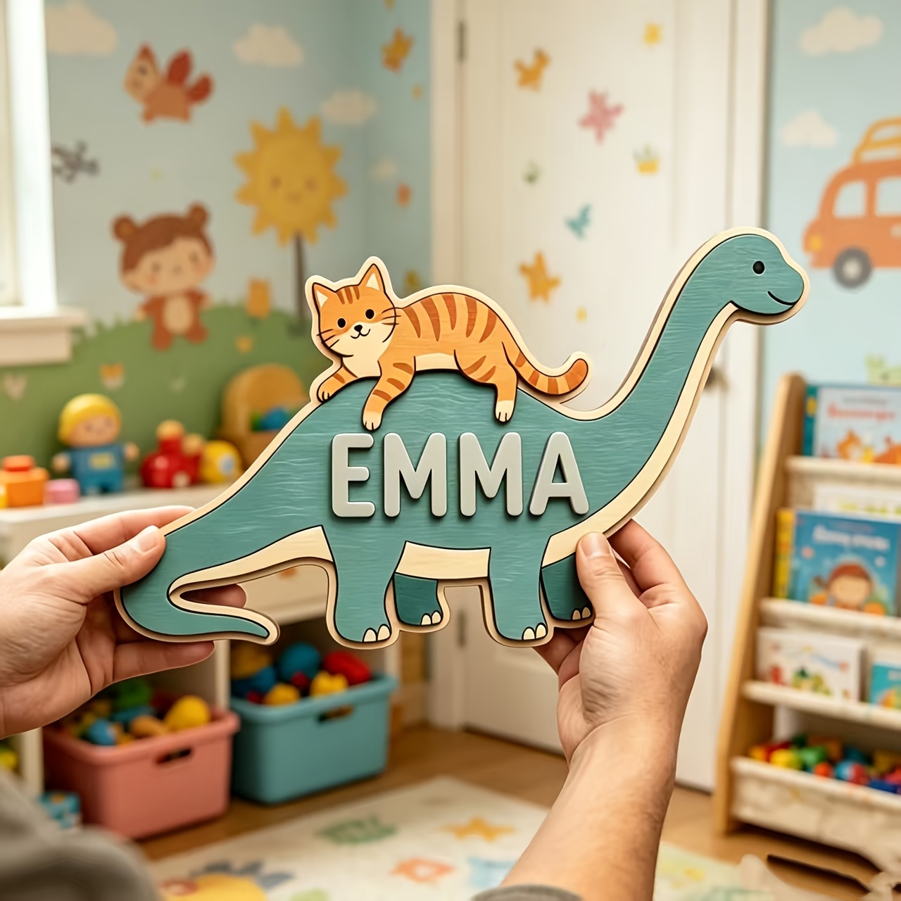Spersonalizowana tabliczka do  – Baby Nursery Sign recenzja i cena
