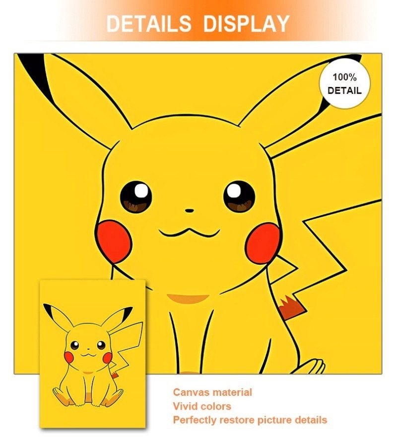 Cartoon Anime plakat Pokemon P – Baby Nursery Hanging Decor recenzja i cena