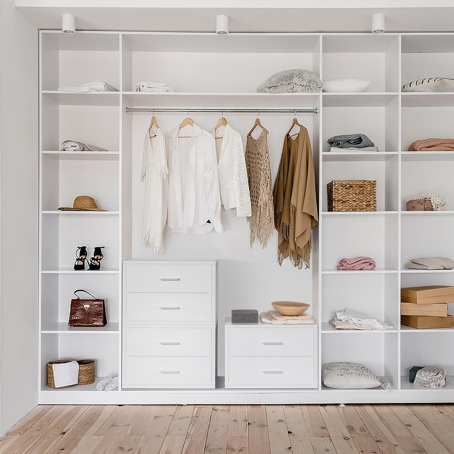 Nowoczesna komoda z 2 szuflada – Drawer Dresser White recenzja i cena