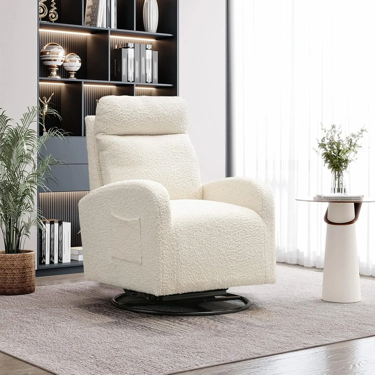 Nowoczesny obrotowy fotel buja – Baby Nursery Glider Chair recenzja i cena