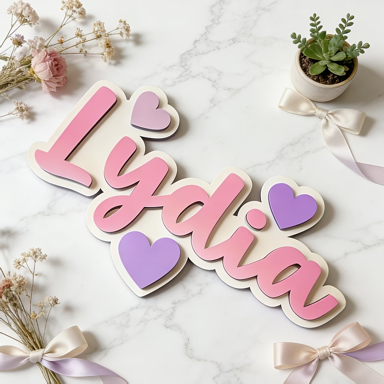 Spersonalizowana tabliczka z i – Baby Nursery Sign recenzja i cena