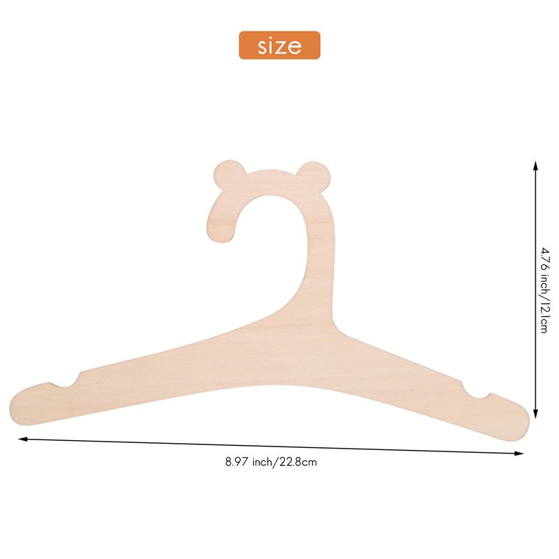 A04G-10 szt. Drewniane wieszak – Baby Nursery Hangers recenzja i cena