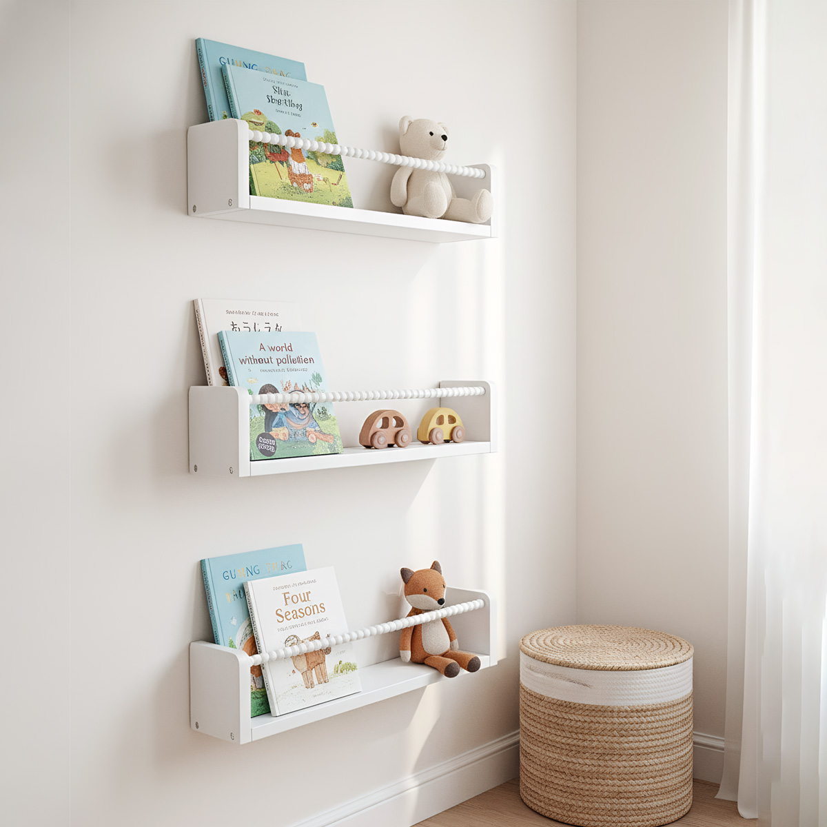 Półki na książki do pokoju dzi – Baby Nursery Shelf recenzja i cena