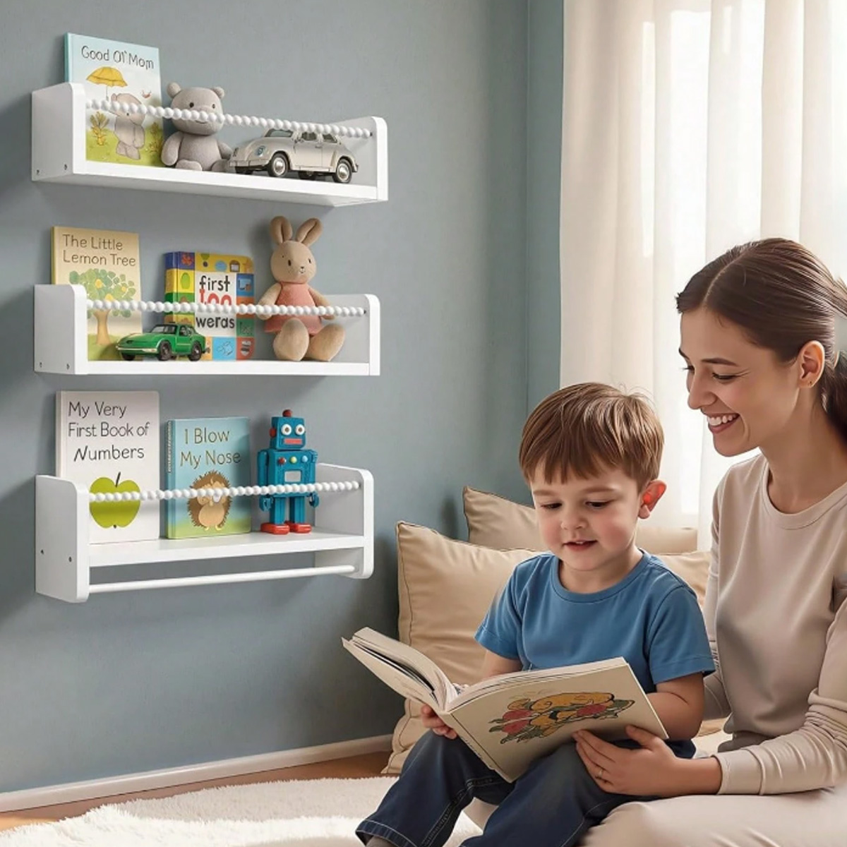 Półki na książki do pokoju dzi – Baby Nursery Shelf recenzja i cena