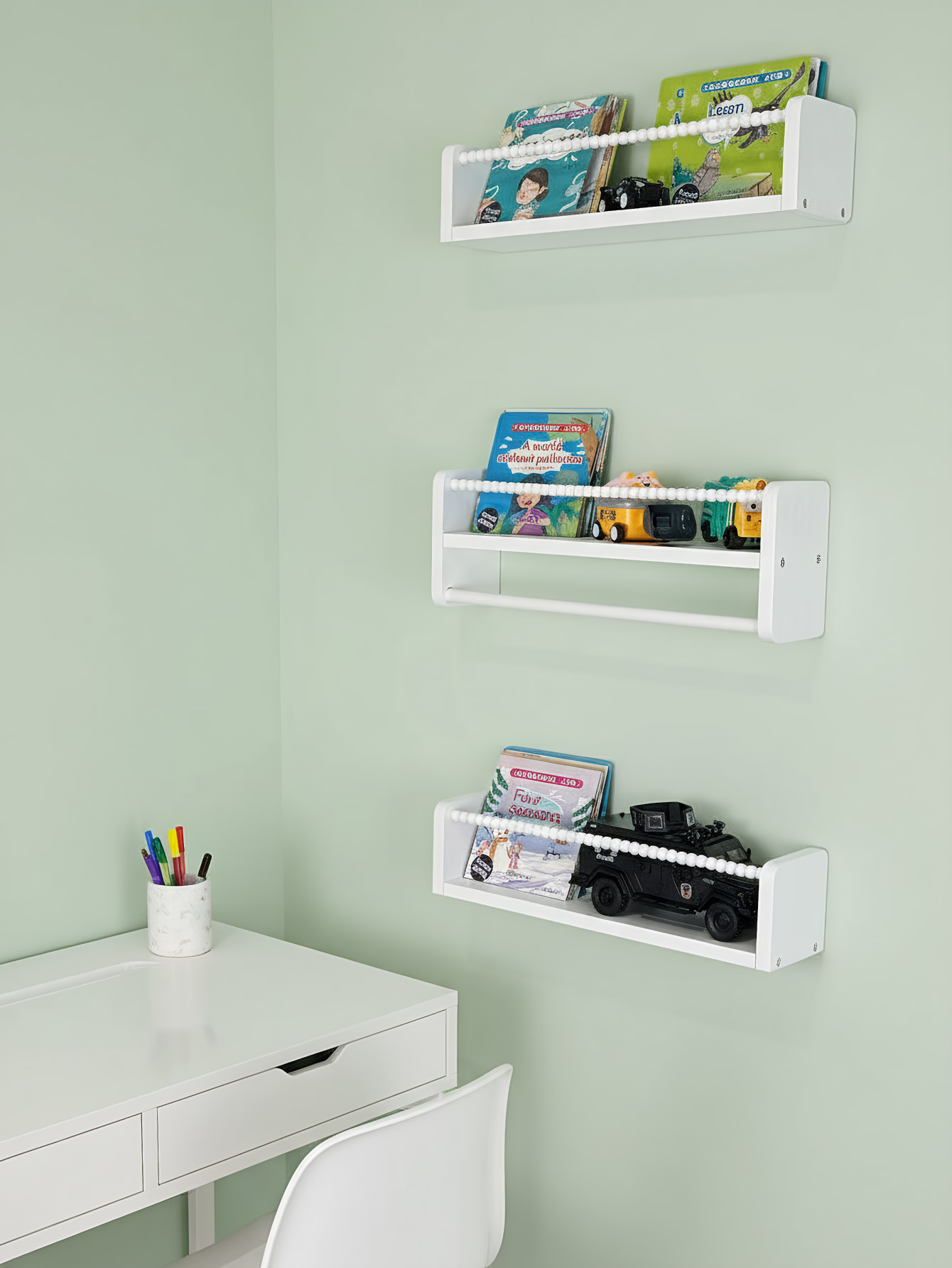 Półki na książki do pokoju dzi – Baby Nursery Shelf recenzja i cena
