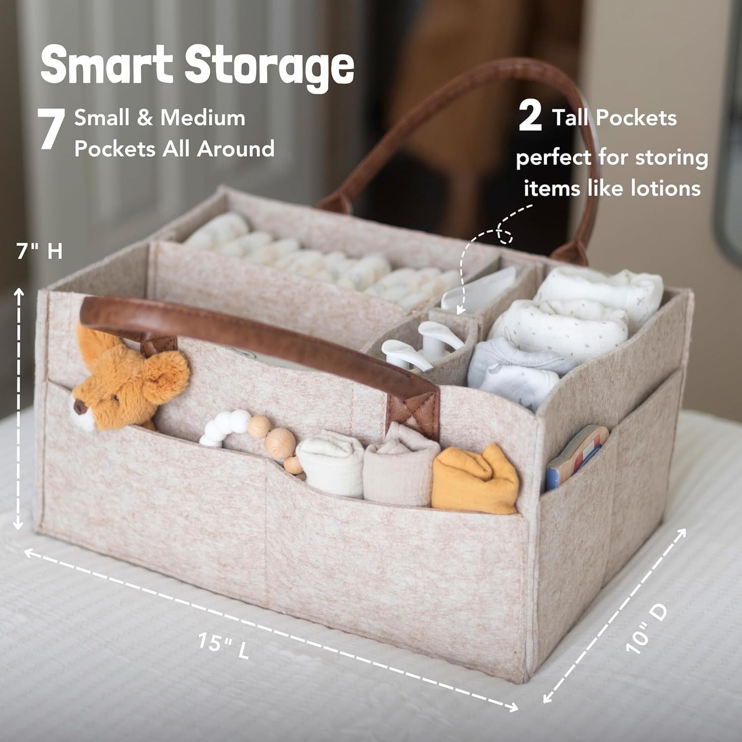 Organizer do pokoju dziecięceg – Baby Nursery Shelf recenzja i cena