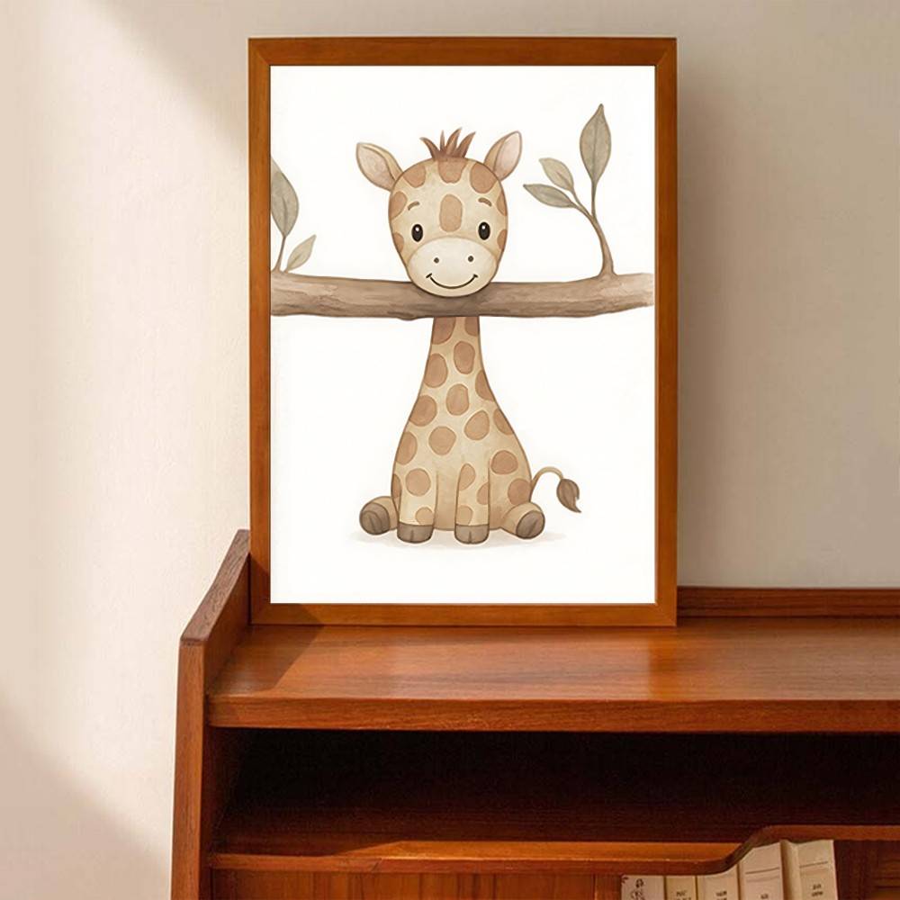 Neutralne Boho Safari Plakaty  – Baby Nursery Gender Neutral recenzja i cena