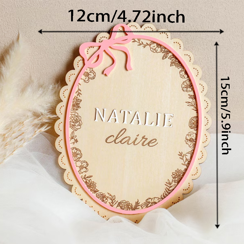1 szt. Drewniana tabliczka z i – Baby Nursery Sign recenzja i cena