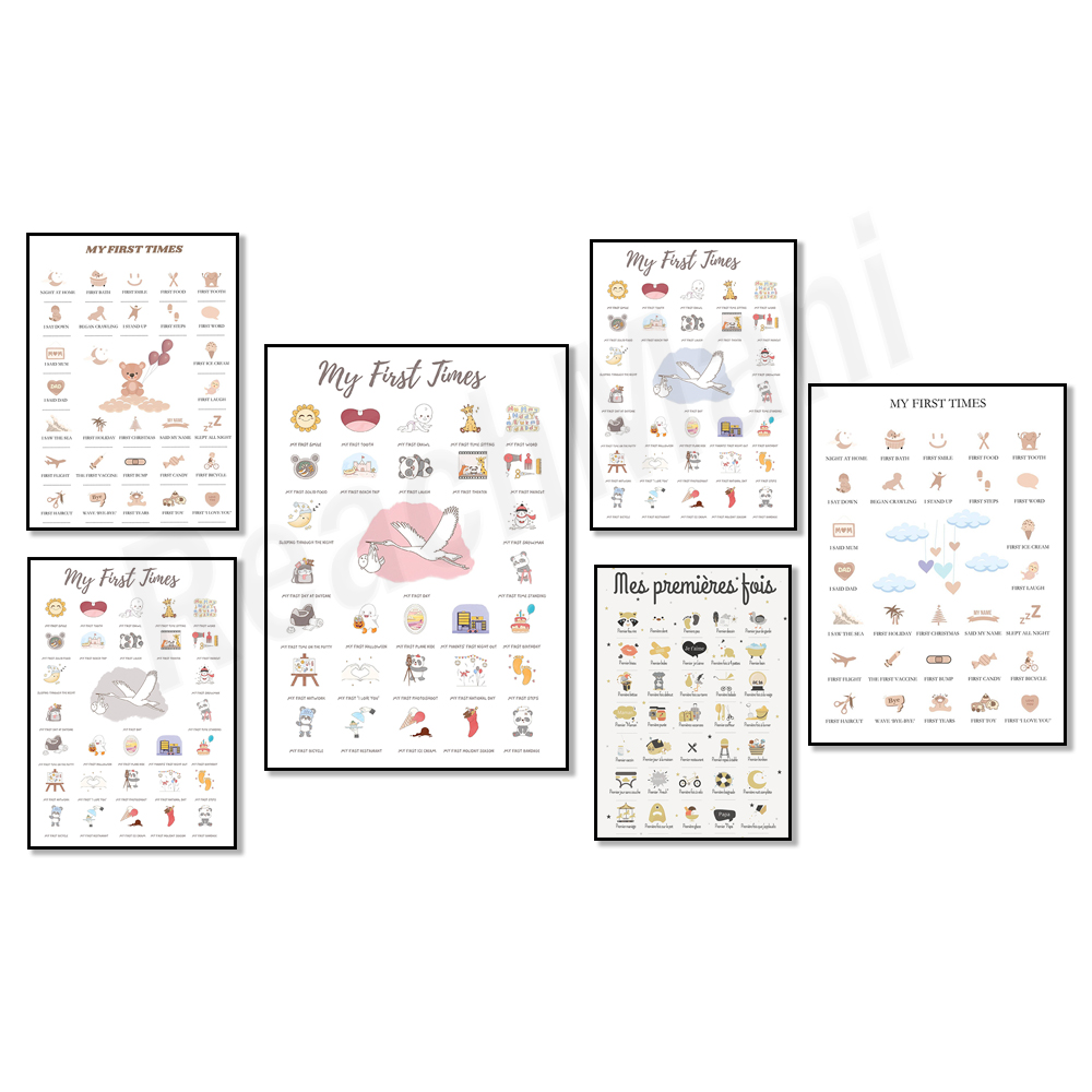 Plakaty dla dzieci po raz pier – Baby Nursery Mirror recenzja i cena