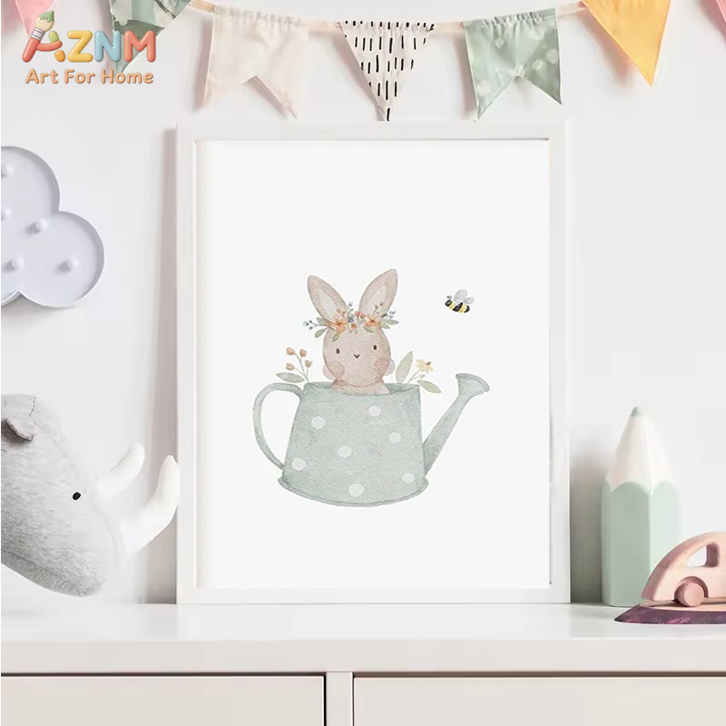 AZNM Akwarelowe Neutralne Zwie – Baby Nursery Gender Neutral recenzja i cena