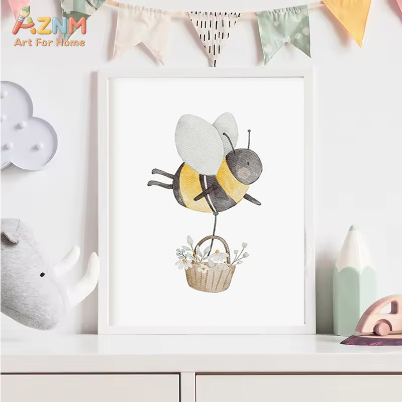 AZNM Akwarelowe Neutralne Zwie – Baby Nursery Gender Neutral recenzja i cena