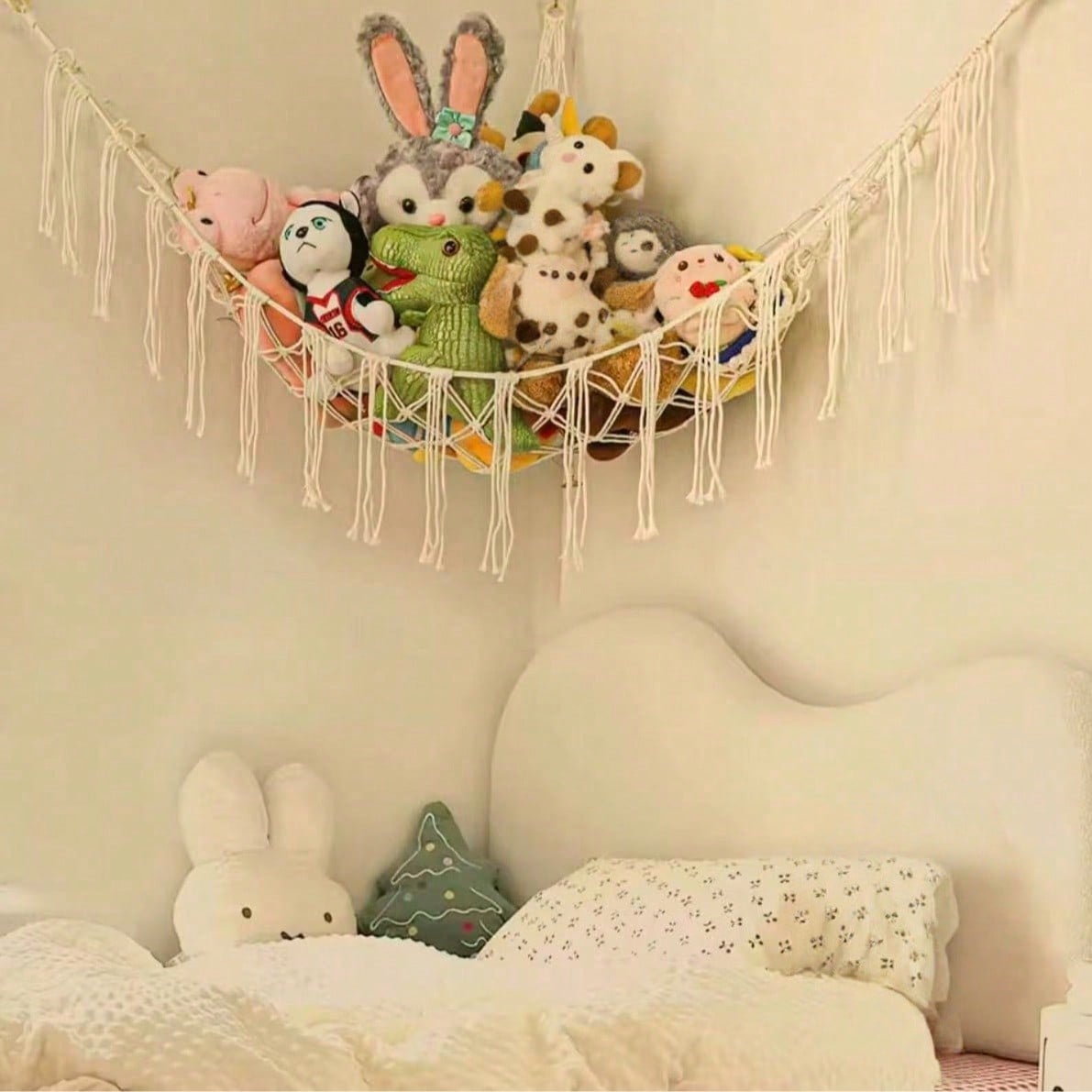 Hamak na zabawki pluszowe, sia – Baby Nursery Shelf recenzja i cena