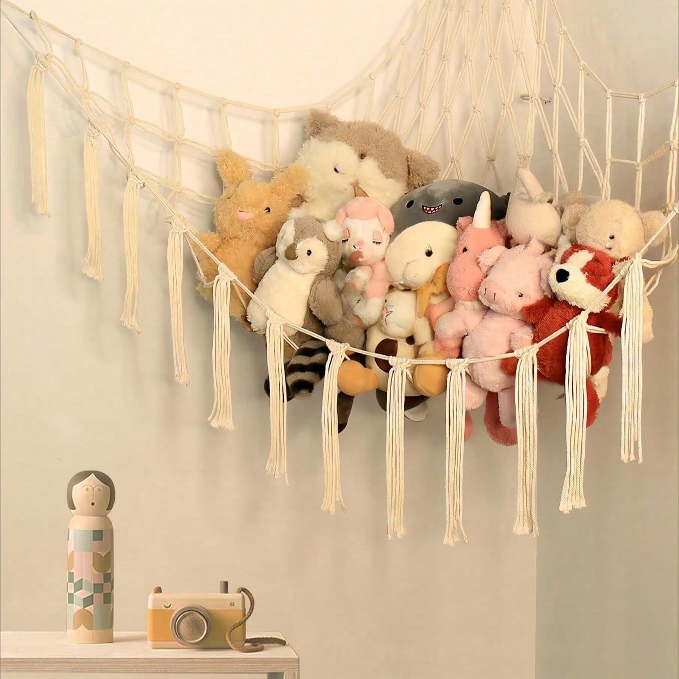 Hamak na zabawki pluszowe, sia – Baby Nursery Shelf recenzja i cena