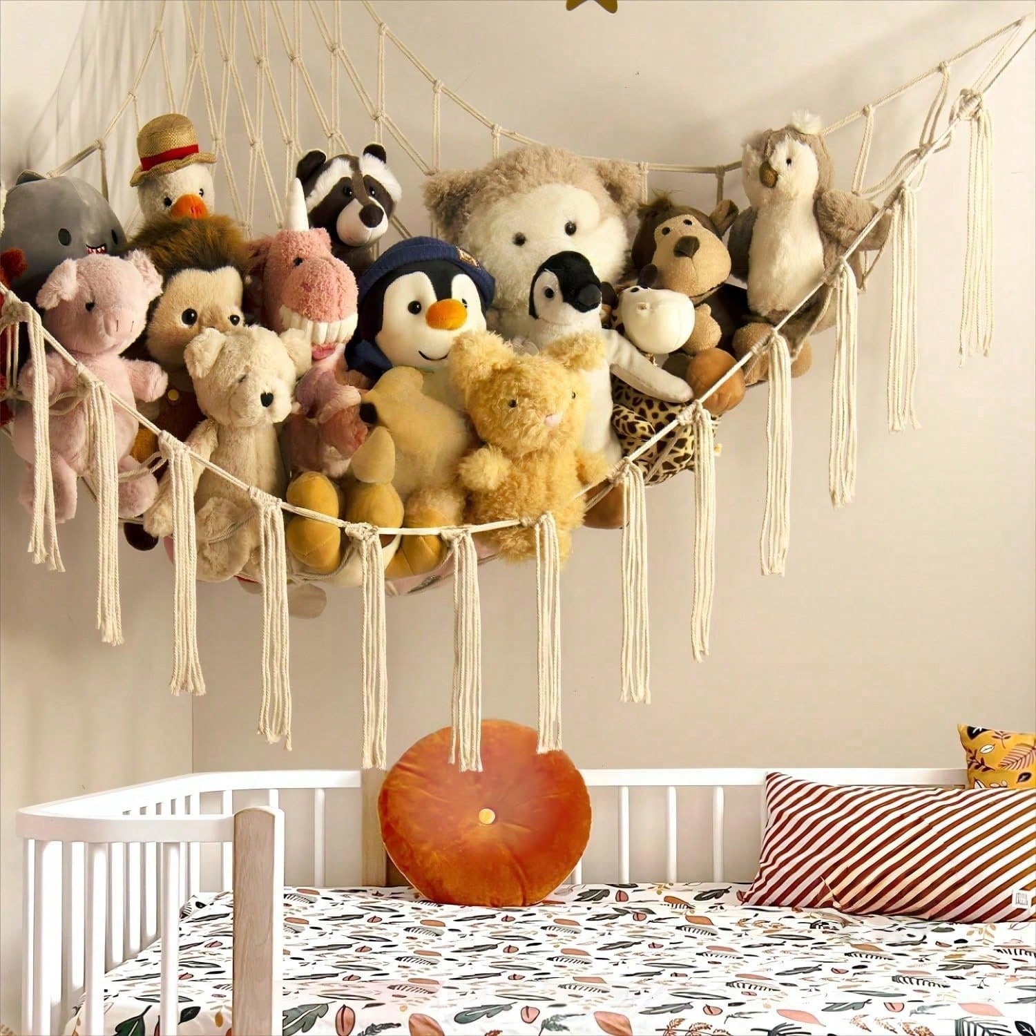 Hamak na zabawki pluszowe, sia – Baby Nursery Shelf recenzja i cena