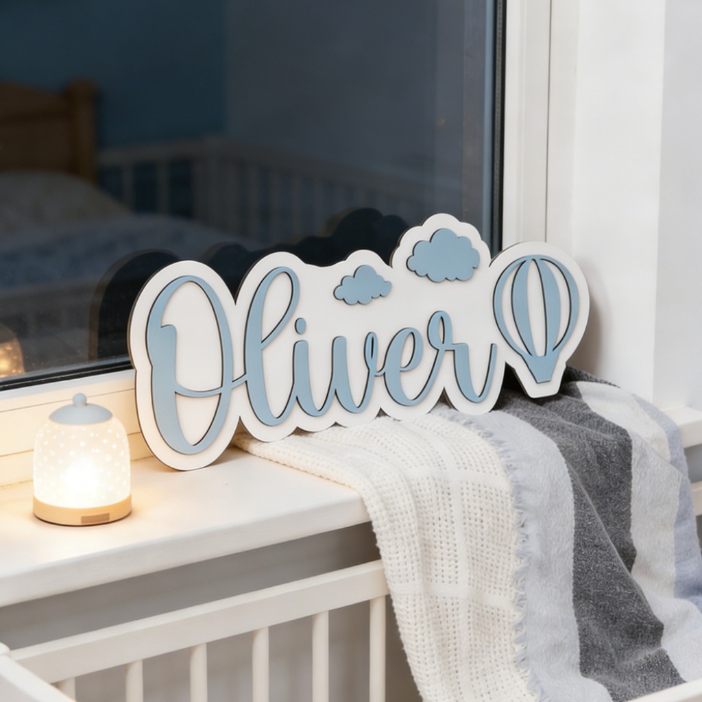 Spersonalizowane, drewniane ta – Baby Nursery Decor Boy recenzja i cena