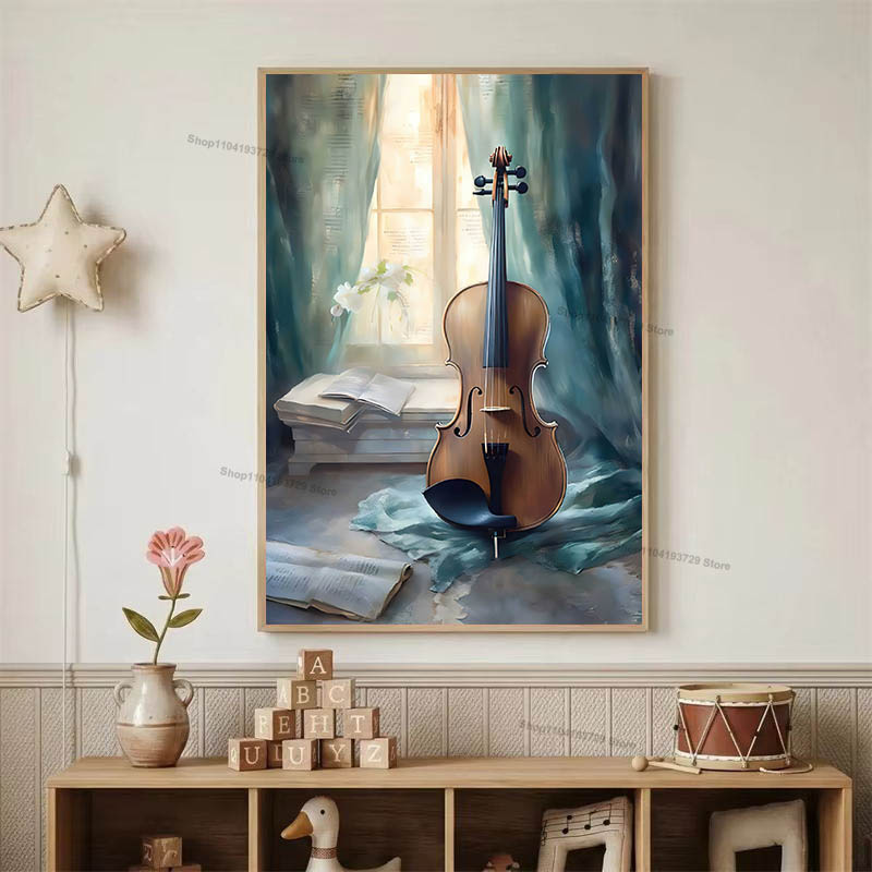 Akwarelowe baletniki, szkielet – Baby Nursery Art recenzja i cena