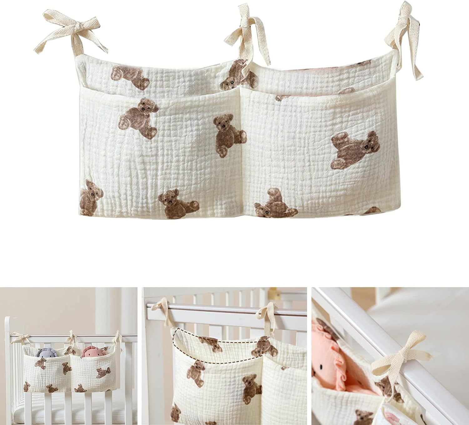 Organizer do łóżeczka dziecięc – Baby Nursery Shelf recenzja i cena