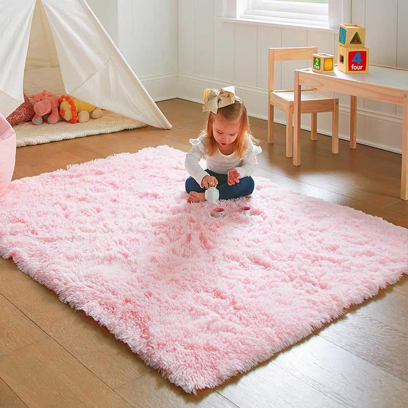 Różowy dywan do sypialni do po – Baby Nursery Rug recenzja i cena
