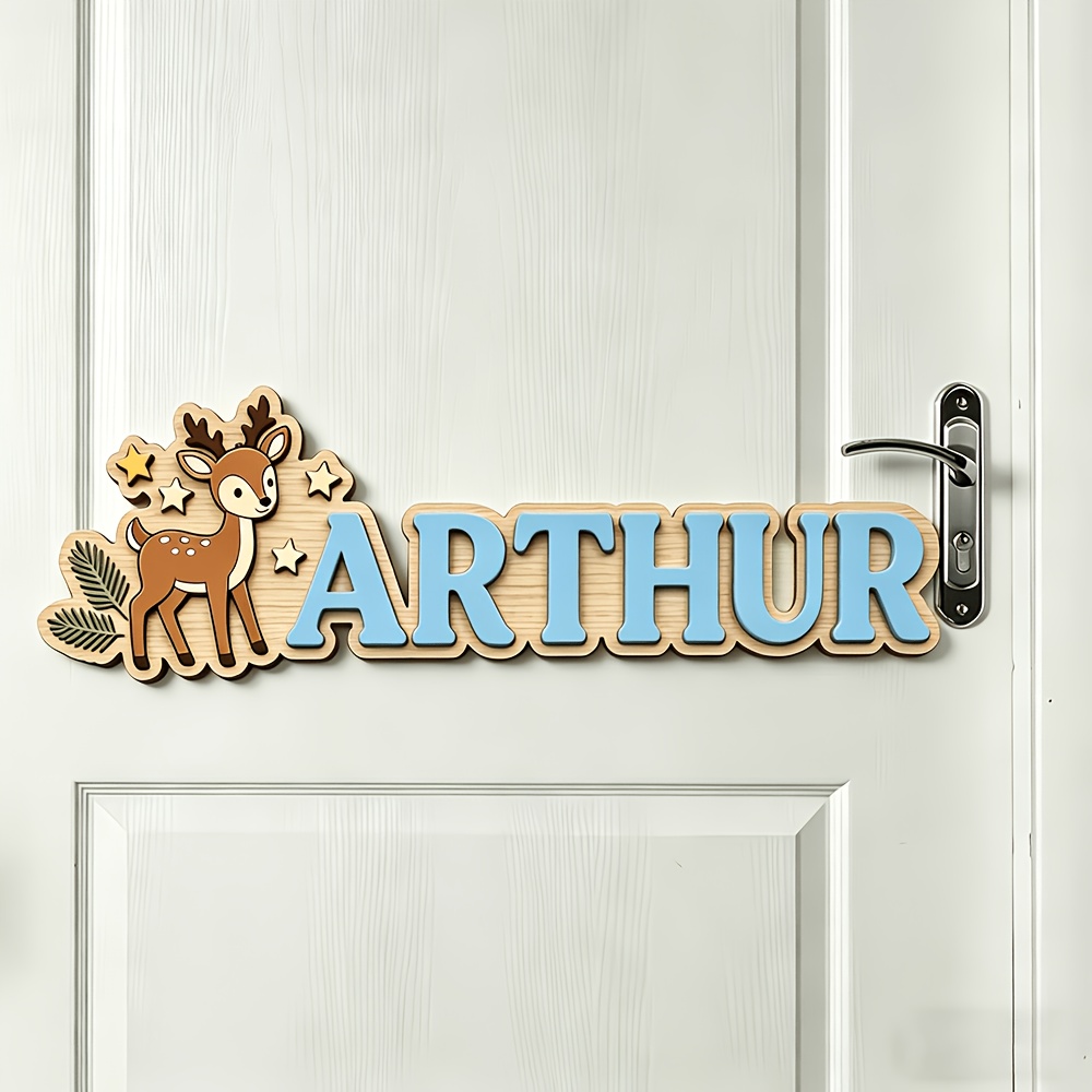 Personalizowana drewniana tabl – Baby Nursery Sign recenzja i cena