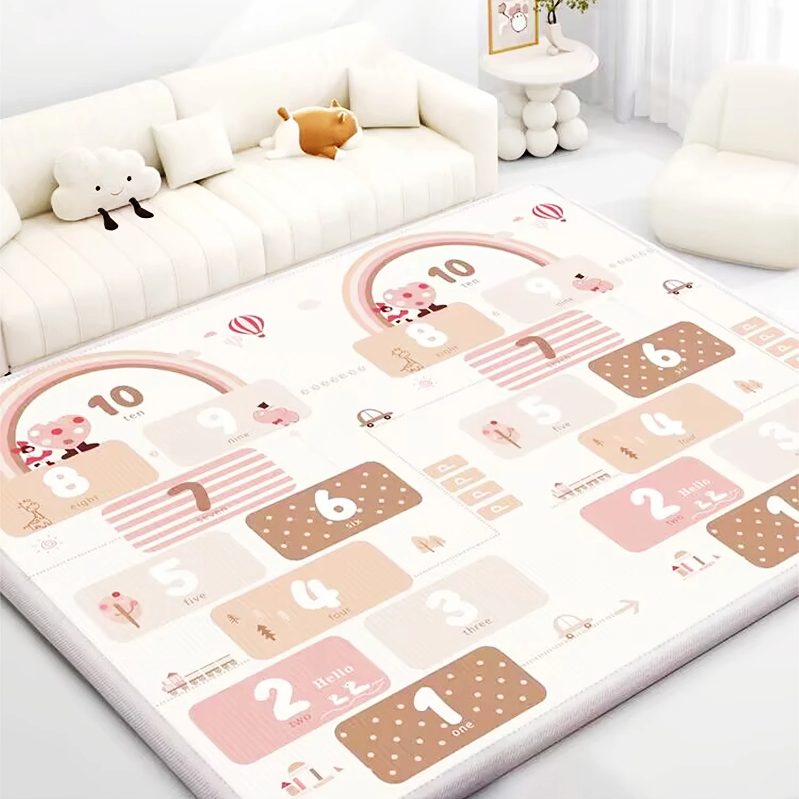 Gruba Mata Edukacyjna dla Dzie – Baby Nursery Rug recenzja i cena