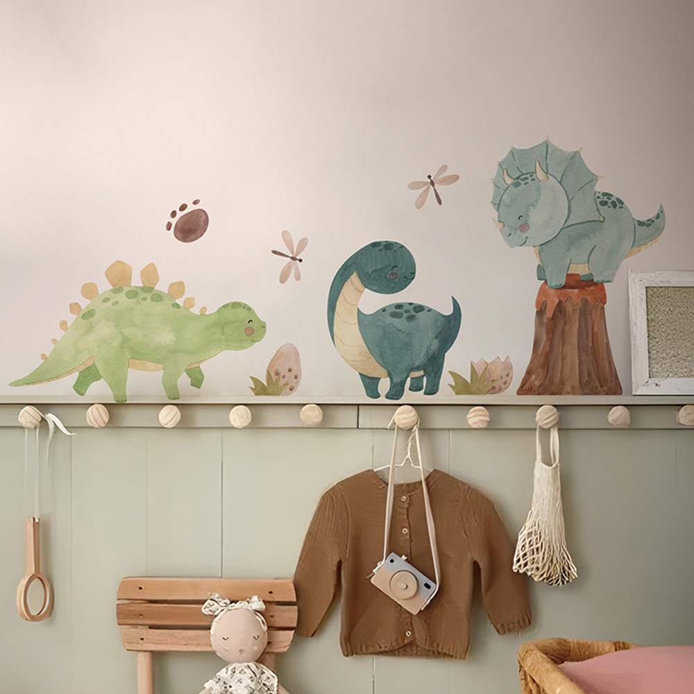 Naklejki ścienne z dinozaurami – Baby Nursery Decor Boy recenzja i cena