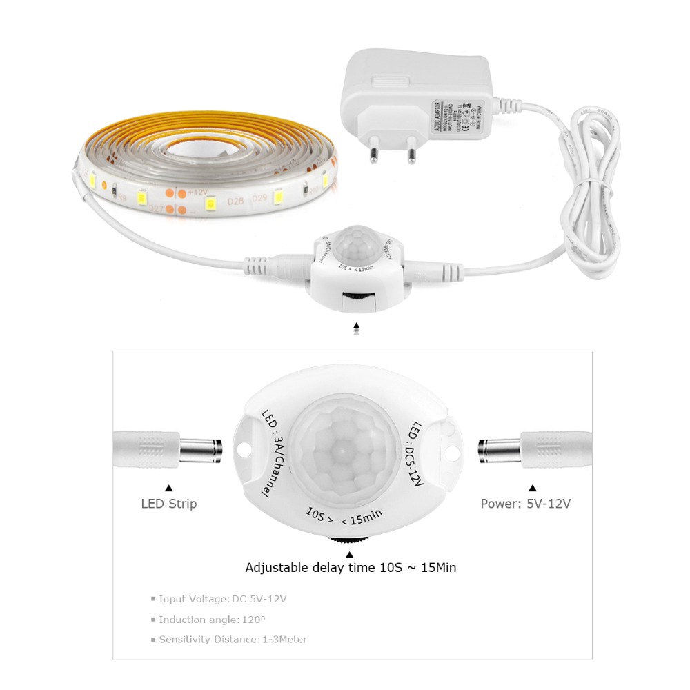 Bezprzewodowa taśma LED z czuj – Drawer Dresser White recenzja i cena