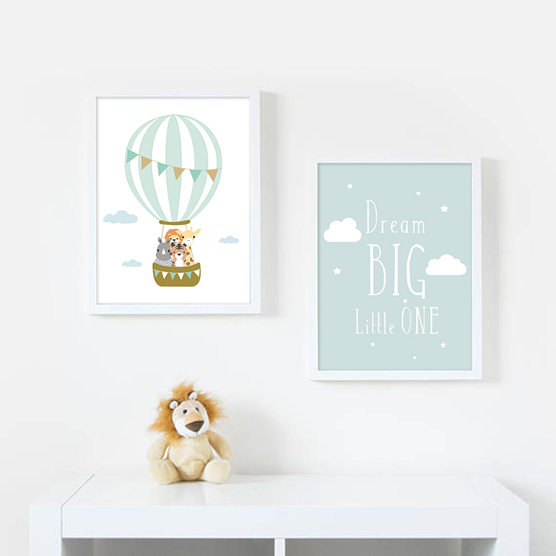 Plakat do pokoju dziecięcego z – Baby Nursery Mirror recenzja i cena