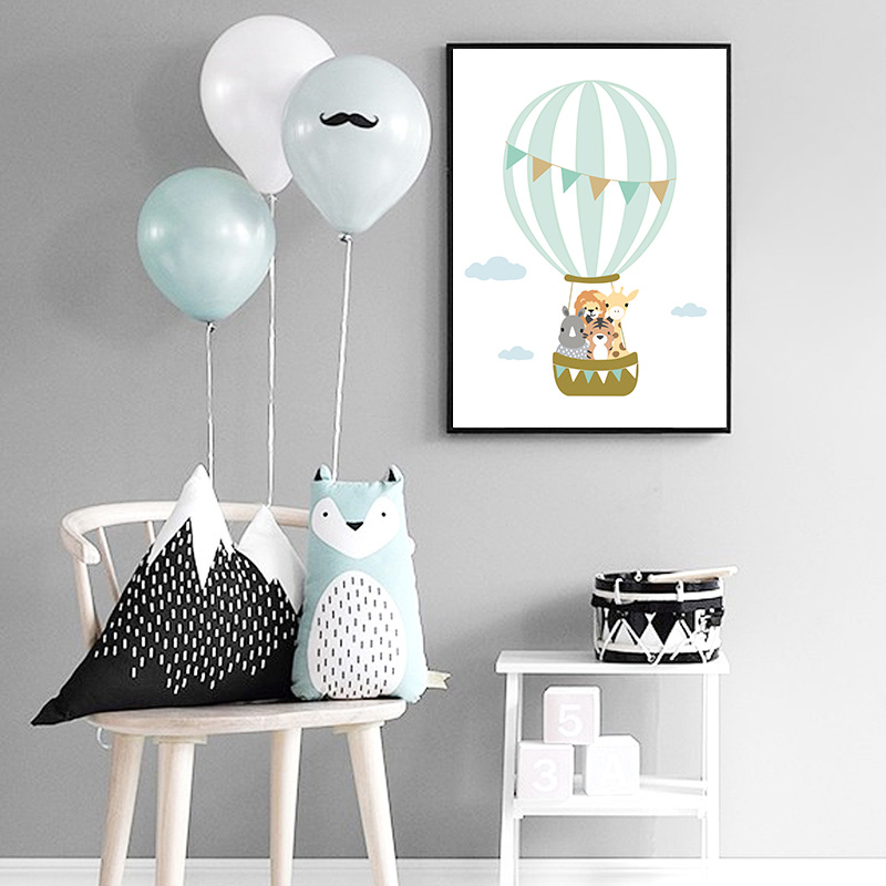 Plakat do pokoju dziecięcego z – Baby Nursery Mirror recenzja i cena