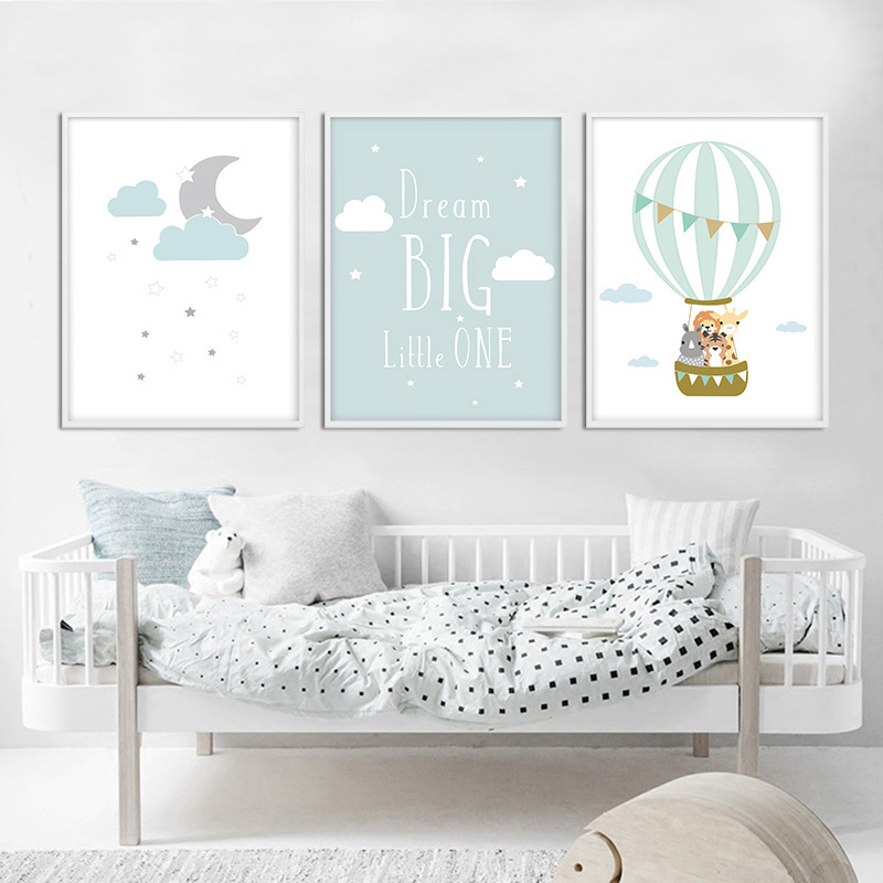 Plakat do pokoju dziecięcego z – Baby Nursery Mirror recenzja i cena