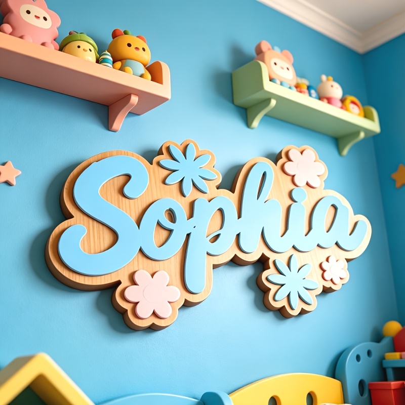 Spersonalizowana tabliczka z i – Baby Nursery Sign recenzja i cena